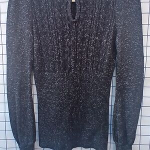 Women's Black Knit Sweater